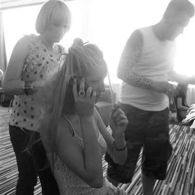 Secret Lashes Fashion Show 2011 - backstage 41