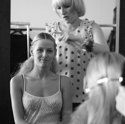 Secret Lashes Fashion Show 2011 - backstage 8